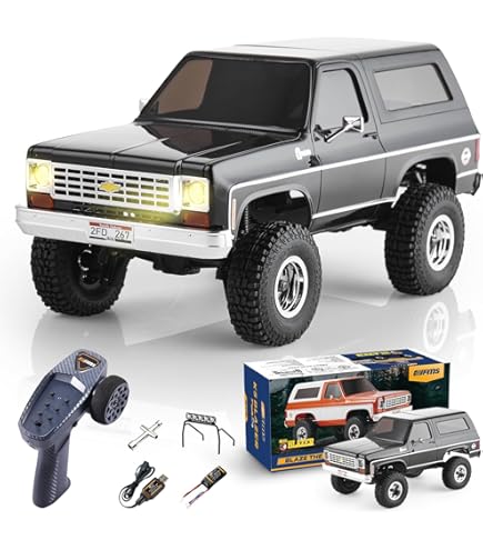 Amazon.co.jp: BEEZRC FMS RCクローラー 1/24 FCX24 K5 PRO RTR